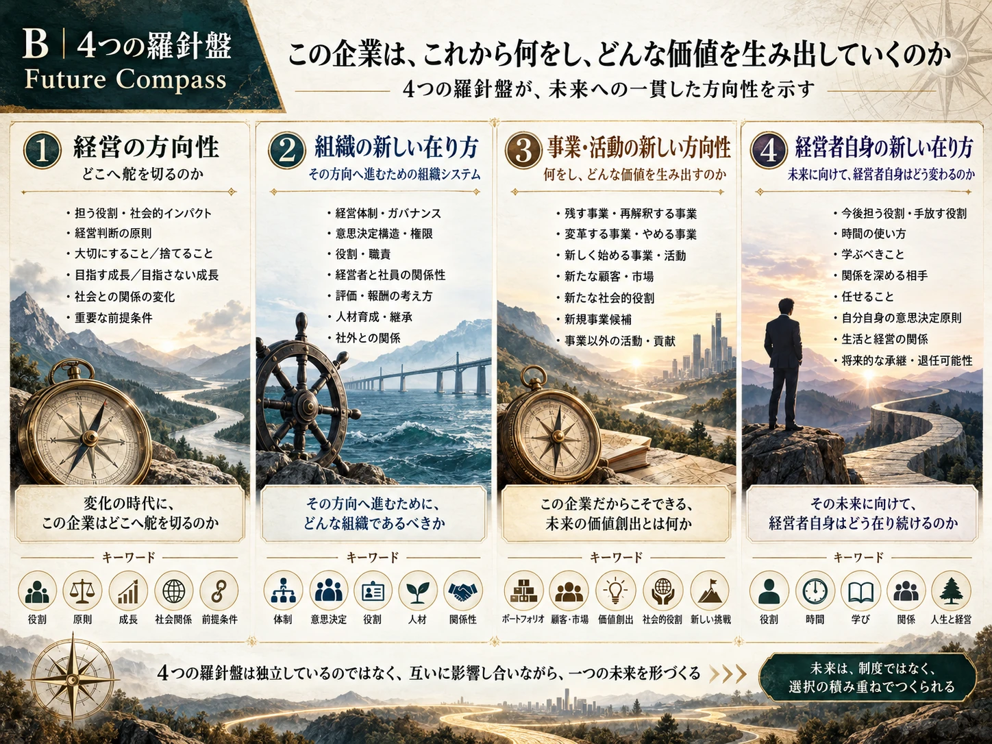 4つの羅針盤 / Future Compass